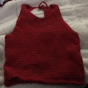 Knitted tank